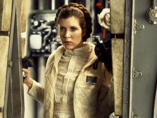 carrie fisher, empire strikes back, star wars
