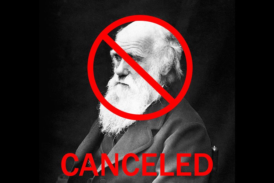 Charles Darwin canceled