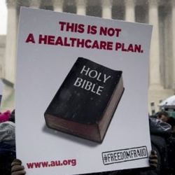 The Bible is not a health care plan