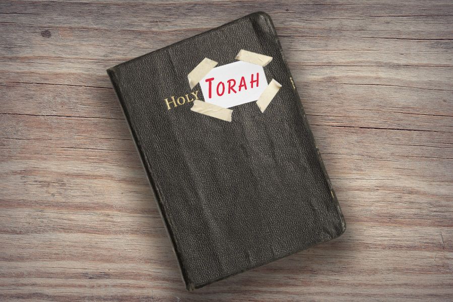 The holy bible disguised as the Torah