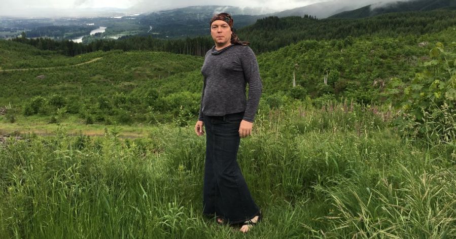 Jamie Shupe, an Oregon resident who identifies as non-binary gender.