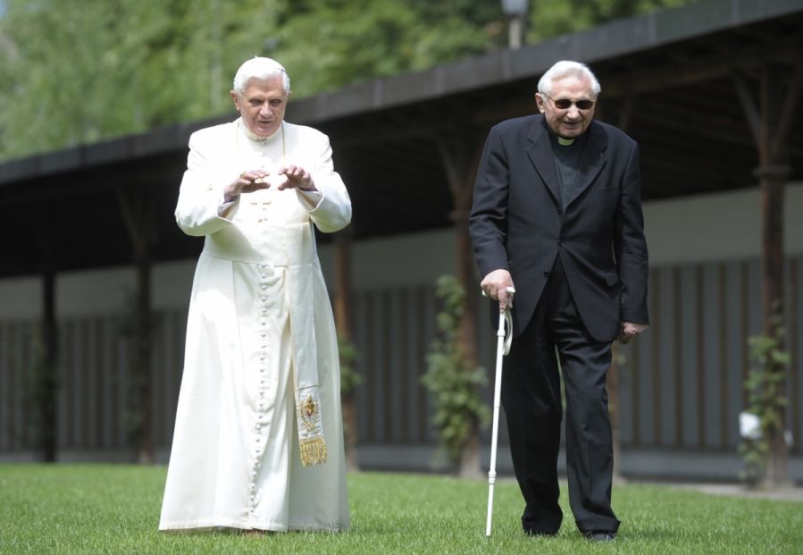 Georg Ratzinger is Pope Benedict XVI's brother