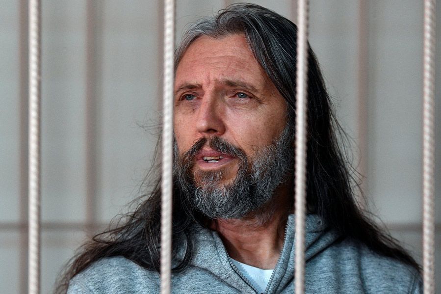 Sergei Torop, aka Vissarion, in prison