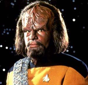 Worf character from Star Trek