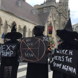 Witches Furious Over Trump's Never-Ending 'Witch Hunt' References