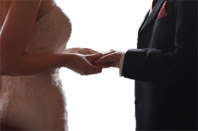 Wedding ceremonies - the exchange of vows and rings are a common theme