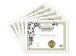 Certificate of Commitment of Marriage 5 Certificates