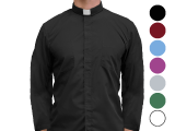 Long Sleeve Clergy Shirt thumb