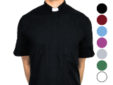 Thumb Short-Sleeve Clergy Shirt