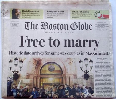 Free to marry - The Boston Globe Newspaper