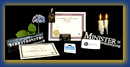 Certificates, credentials, wallet card, bumper stickers, press pass and more from The Monastery