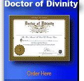 ULC Doctor of Divinity.