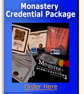 Monastery Credential Package