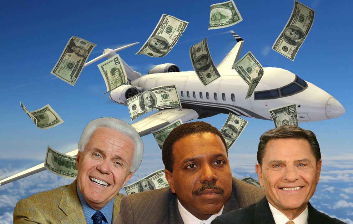 Prosperity Gospel private jet owners