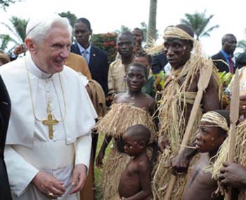 Pope Benedict in Africa