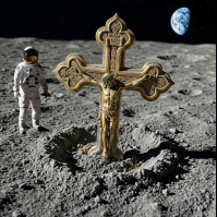 The $40m Mission to Put a Cross on the Moon