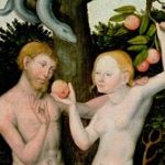 Painting of Adam and Eve