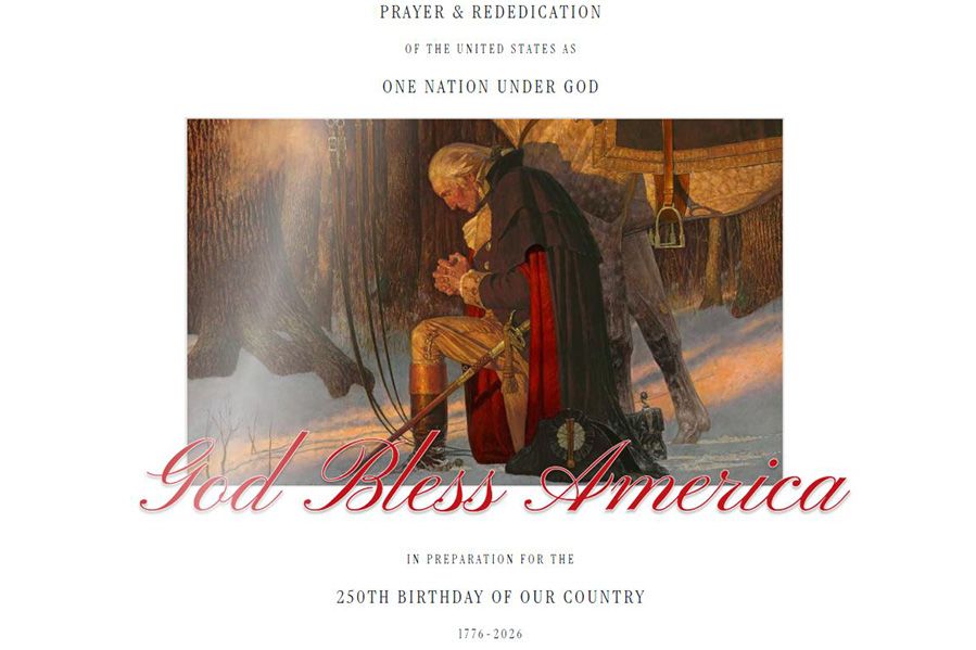 graphic from america prays website