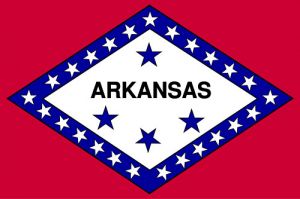 Flag of the state of Arkansas