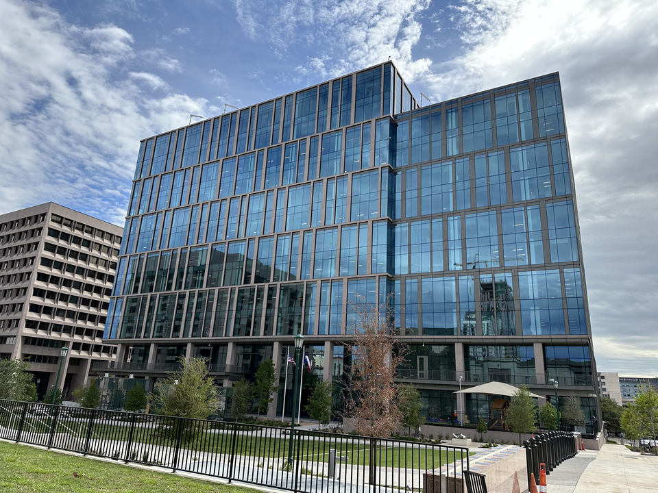 Barbara Jordan State Office Building in Austin, where the Texas State Board of Education met.