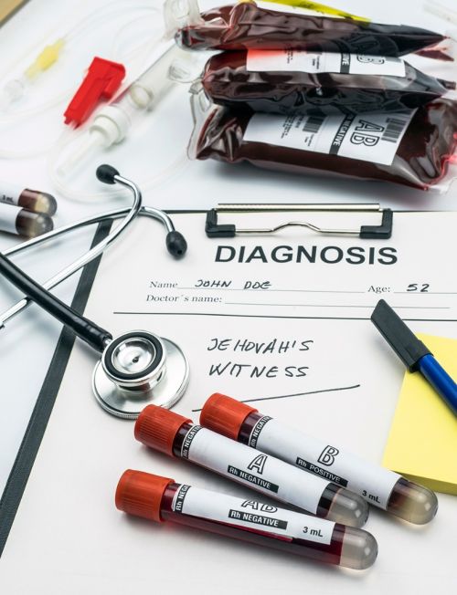 A patient's diagnosis chart shows a