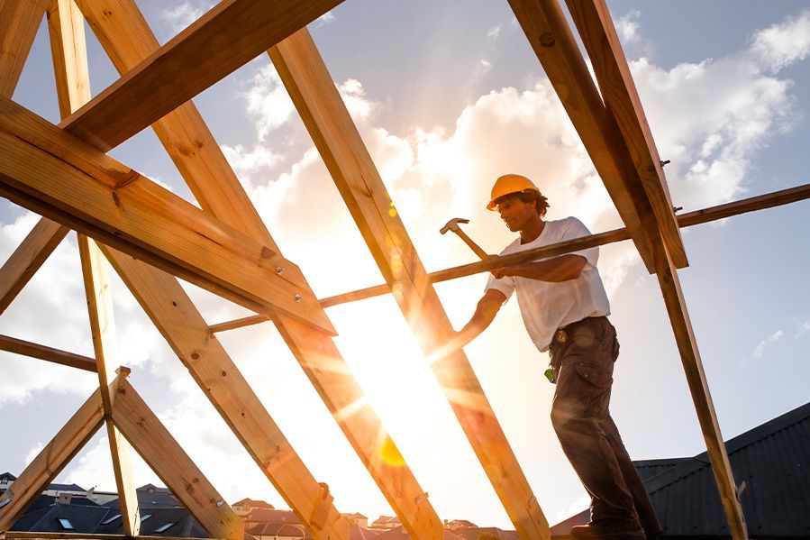 a man working on a construction site