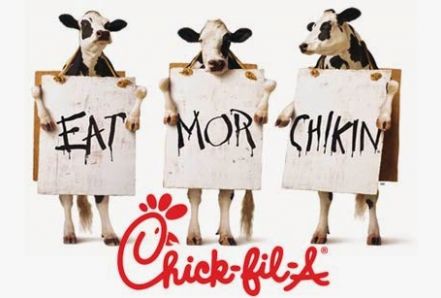 The famous Chick-fil-A Cows