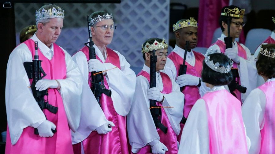 Penn. Church leaders holding a blessing ceremony for guns