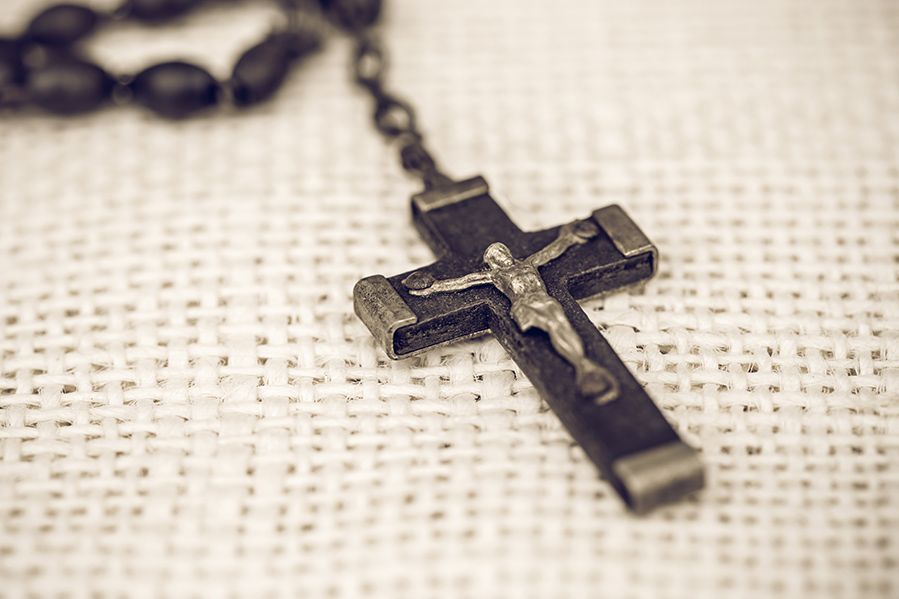 christian cross necklace