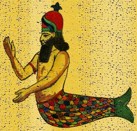 ancient depiction of god dagon