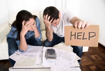 A couple asking for help out of debt
