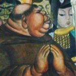 Catholic painting by Diego Rivera