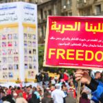Egyptian freedom protest
