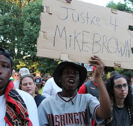 Ferguson Protest, courtesy of Elvert Barnes