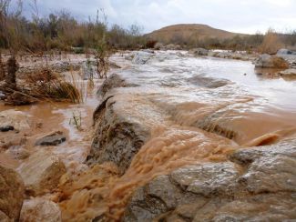 A flood in the Middle East