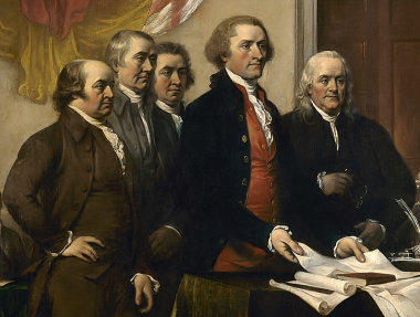 The founding fathers of the United States.