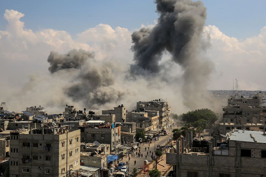 airstrike on gaza