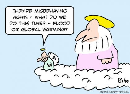 God punishing earth with global warming