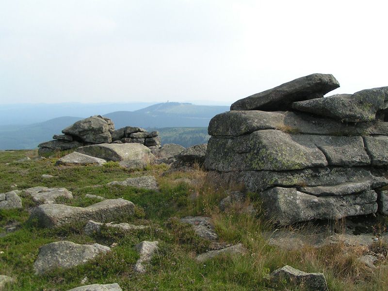 granite of the brocken mountain