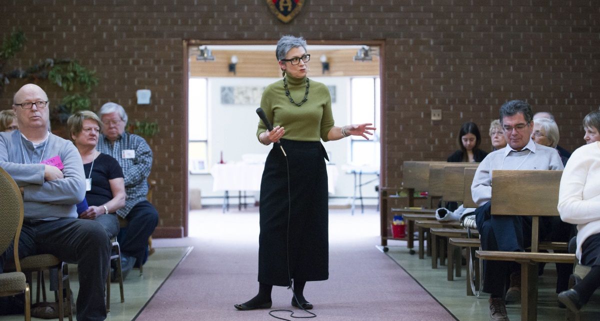 United Church of Canada minister Gretta Vosper talking about her faith.