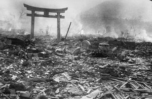aftermath of nuclear bomb in japan