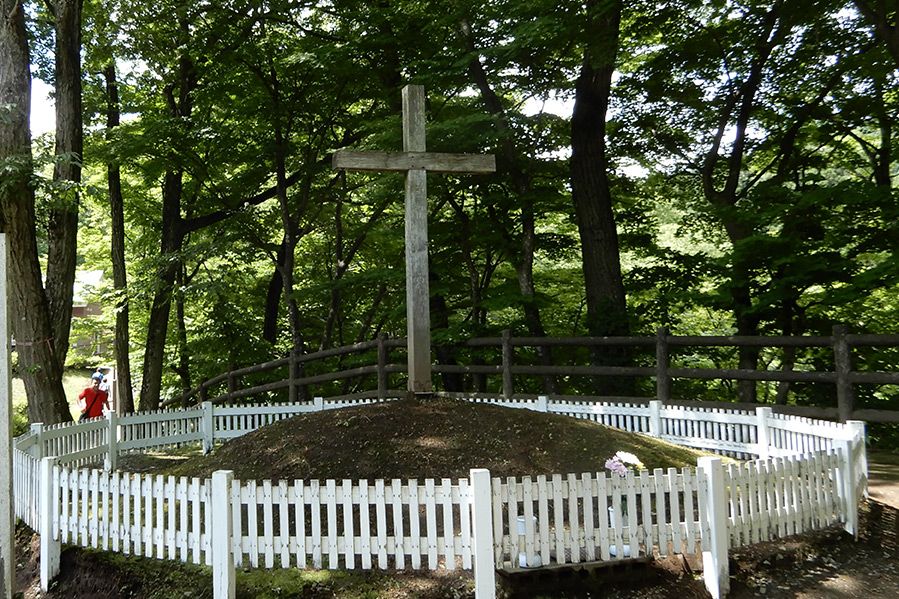 The tomb of Jesus in Shingo, Japan