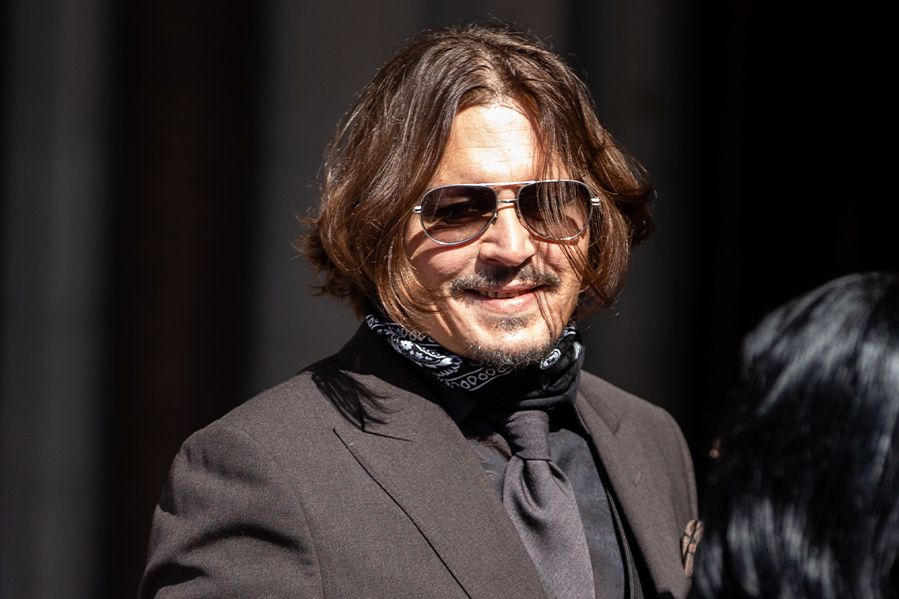 Actor Johnny Depp in 2020