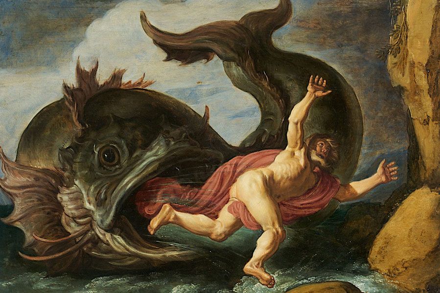 Jonah and the whale