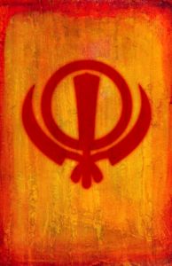 Khanda, the symbol of Sikhism