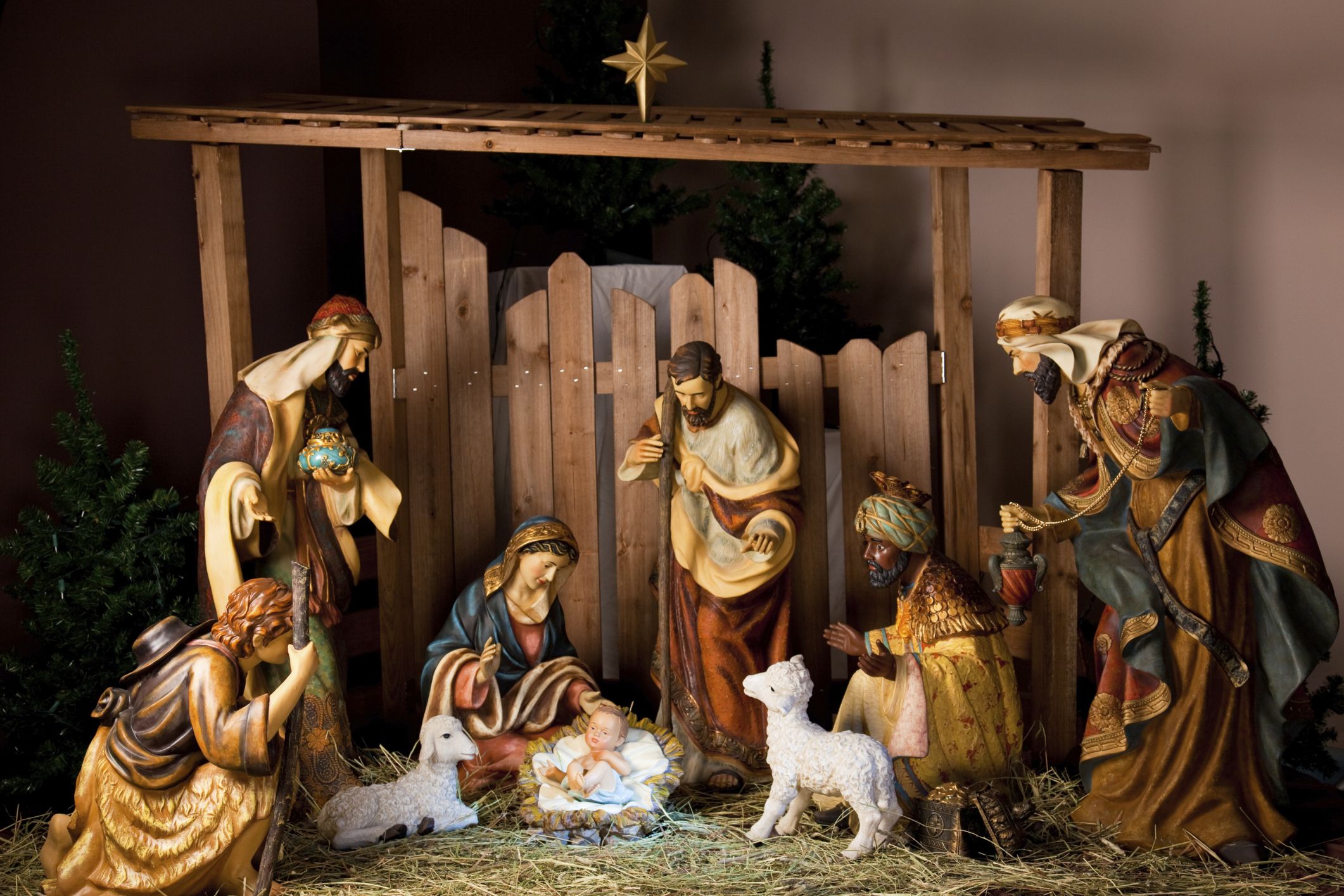 Nativity Scene - Universal Life Church Monastery