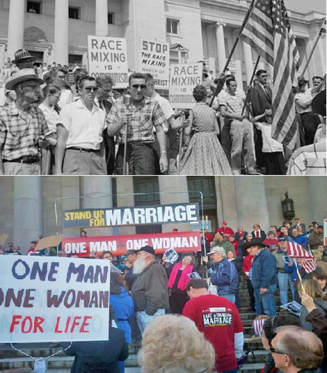 bigots now and then