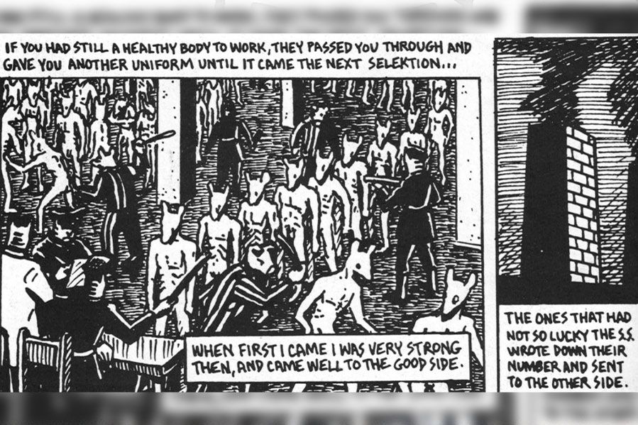 Holocaust comic Maus by Art Spiegelman