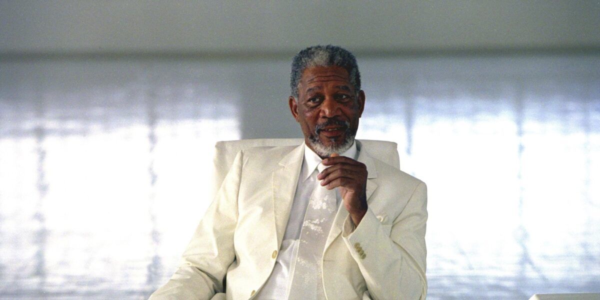 Morgan freeman as God