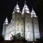 Mormon Temple in Salt Lake City